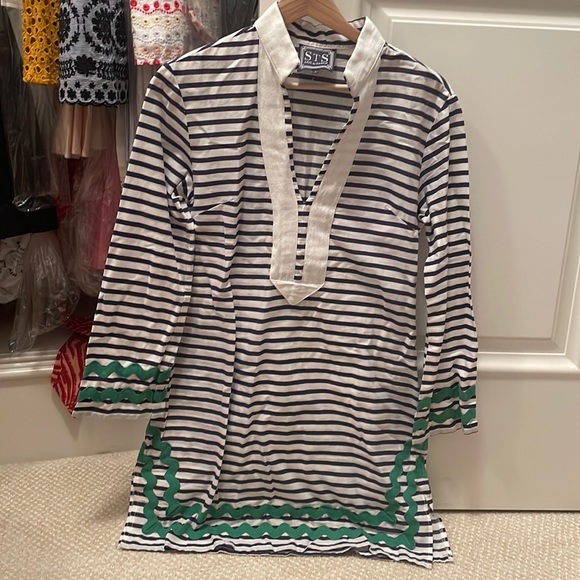 Sail to Sable | Dresses | Sail To Sable Tunic Dress W Ric Rac Trimso ...